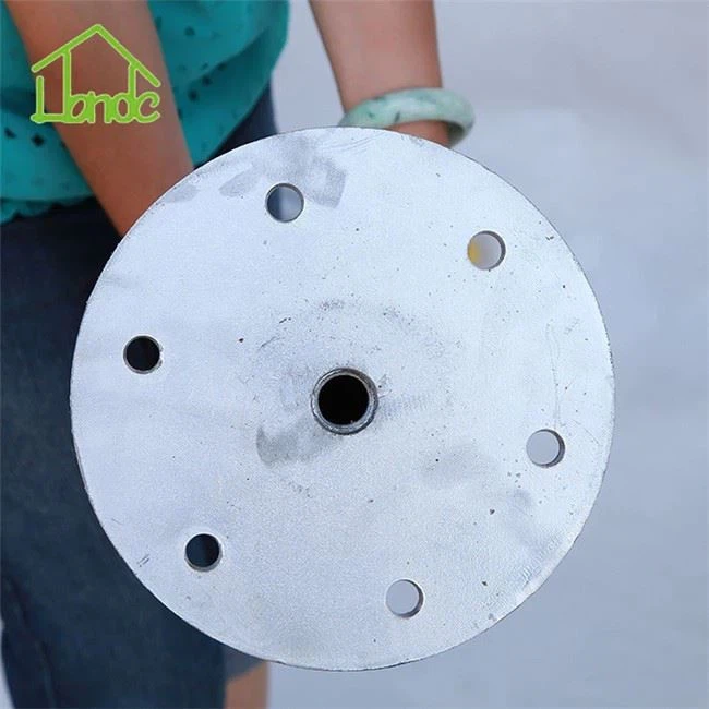Galvanized Round Flange Ground Screw